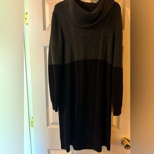 Turtleneck Sweater Dress
